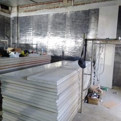 Pemasangan Sandwich Panel Lapis Timbal Ruang Radiologi 1